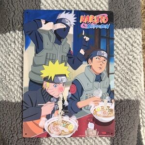 Naruto Shippuden Metal Wall Art